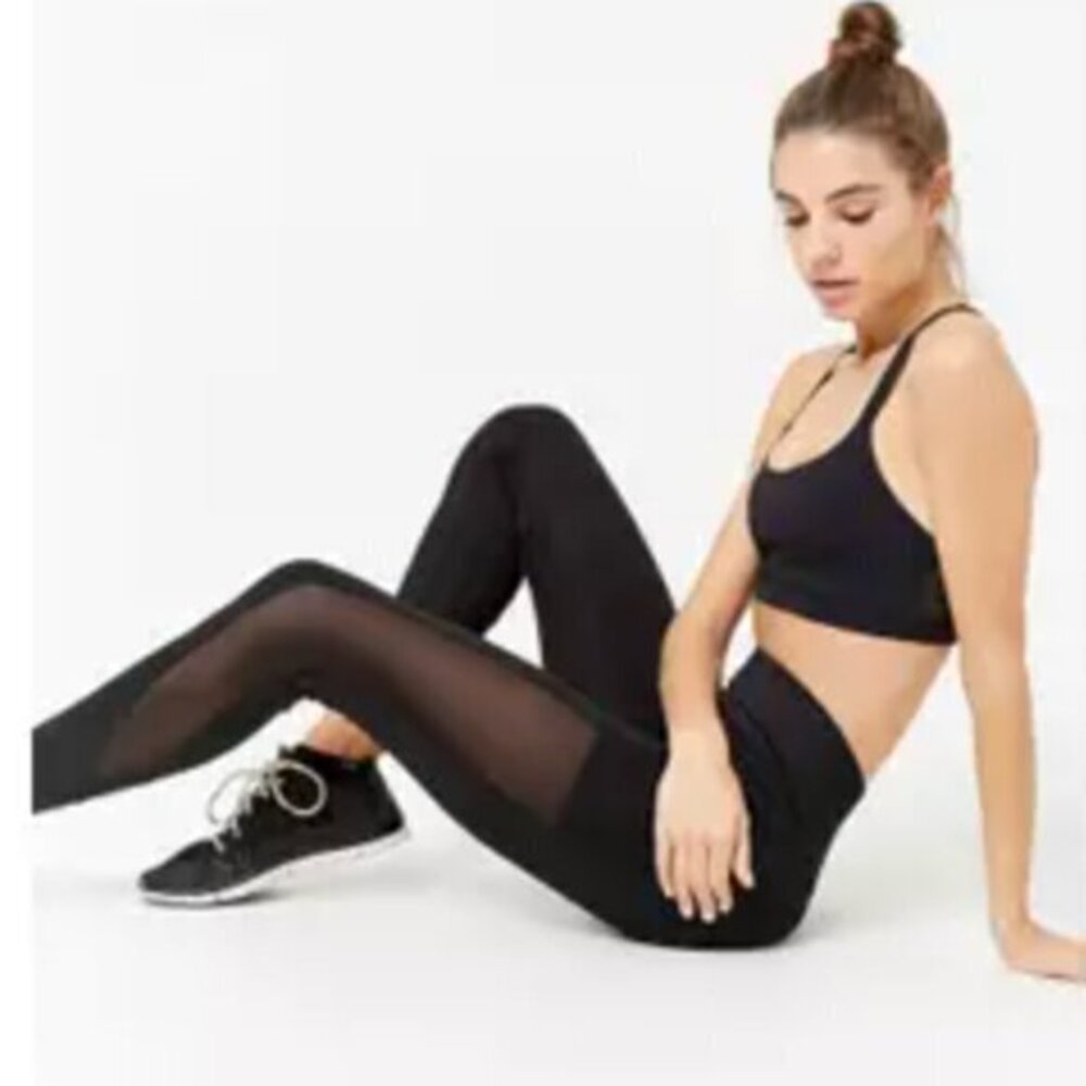 Dance Leggings with Mesh Legs